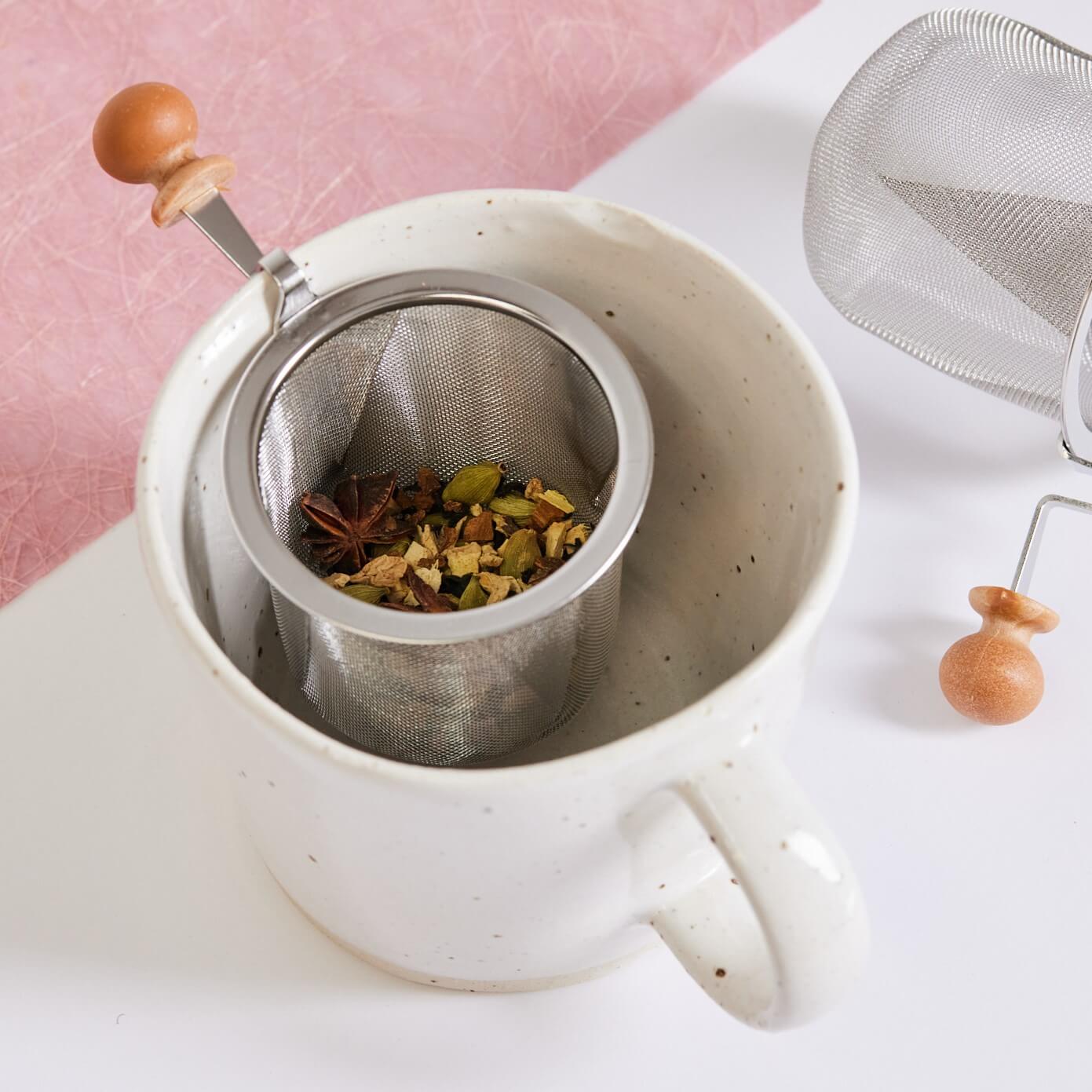Tea strainer cup online